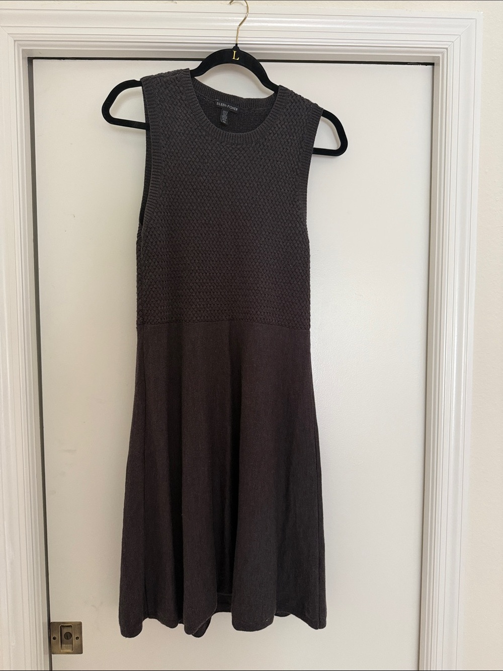 Eileen Fisher Sleeveless Sweater Dress EUC. Size S